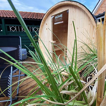 Ferien Im Wangerland Ferienwohnung Leuchtturm Minsen Schillig Hund Pool Sauna Norderaltendeich المظهر الخارجي الصورة