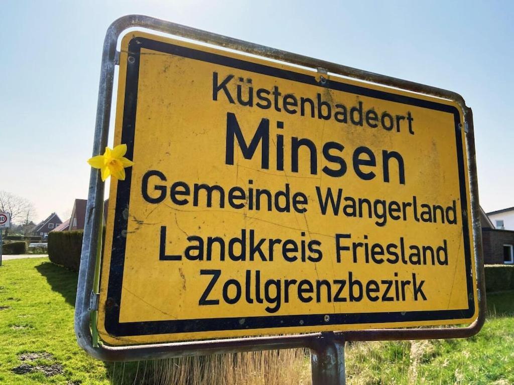 Ferien Im Wangerland Ferienwohnung Leuchtturm Minsen Schillig Hund Pool Sauna Norderaltendeich المظهر الخارجي الصورة