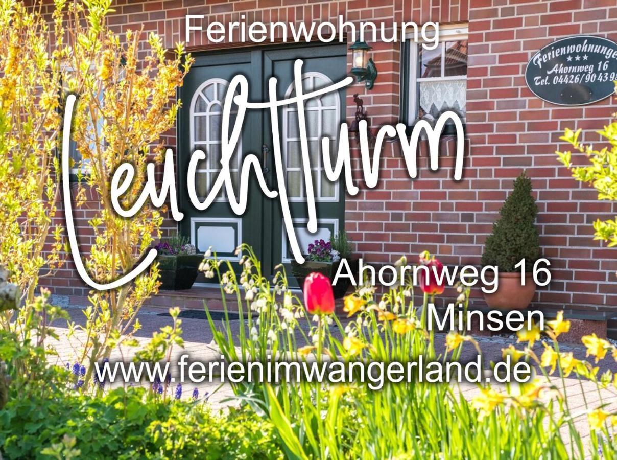 Ferien Im Wangerland Ferienwohnung Leuchtturm Minsen Schillig Hund Pool Sauna Norderaltendeich المظهر الخارجي الصورة